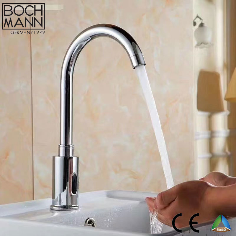 Cold Water Automatic Sensor Basin Faucet for Hospital School Station