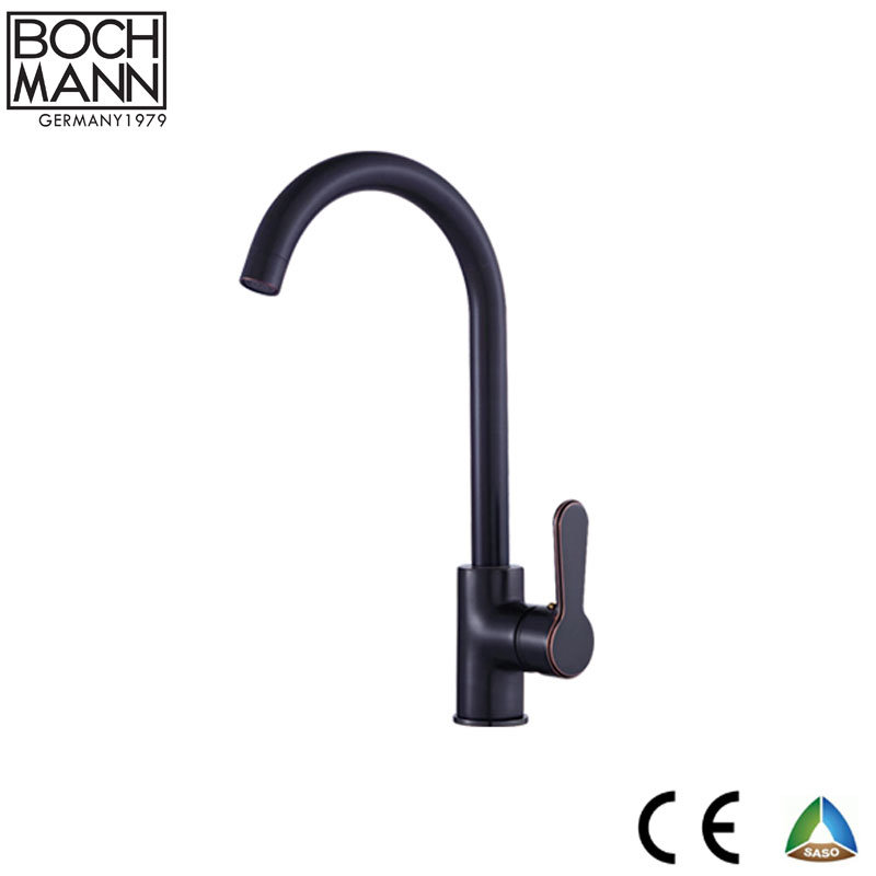 Economic Price Brass Body U Shape Spout Kitchen Sink Mixer