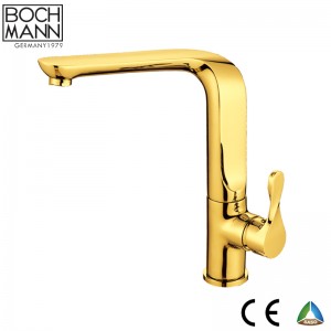 golen color brass  bathroom top counter basin Faucet