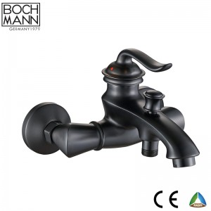 matt black color brass bath water Faucet