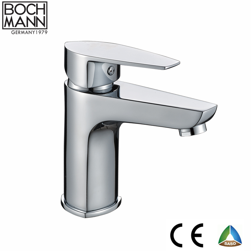 Morden Design Big Size Heavy Weight Copper Material Short Basin Mixer Featured Image