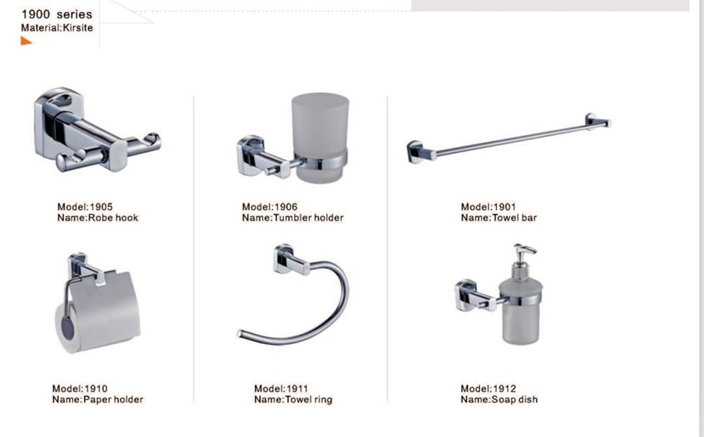 Bathroom Hook and Zinc Bathroom Accessories Double Hooks