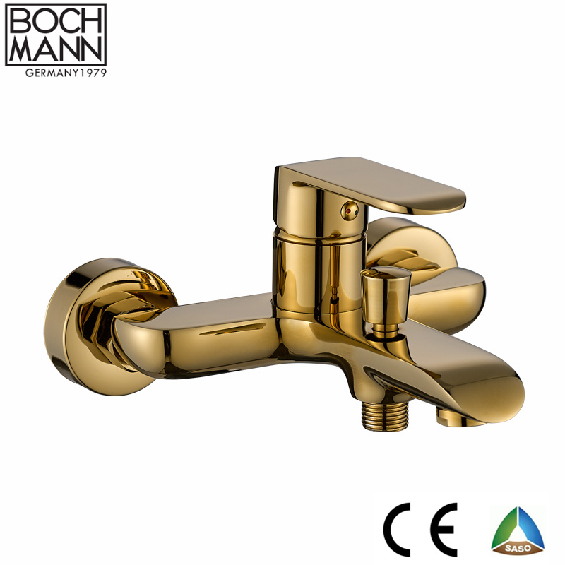 Sample Available Gold Color Brass Basin Faucet Saso Approval From Bochmann Factory