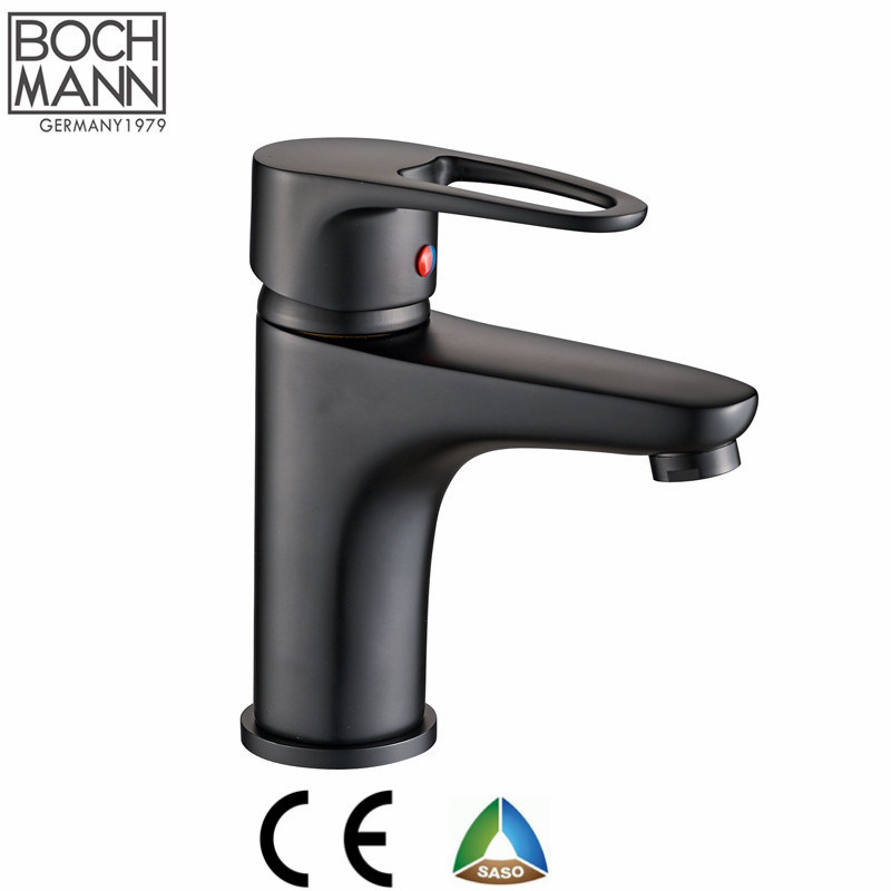 Sanitary Ware Black Painted Brass Body Bath Shower Water Faucet