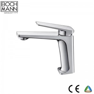 new design high quality brass material basin mixer in matt black color