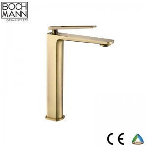 brass golden kitchen Faucet with pull out function  CK-21H6G