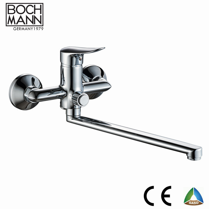 Single Handle Casting Brass Body Bath Shower Set Faucet with ABS Shower Head