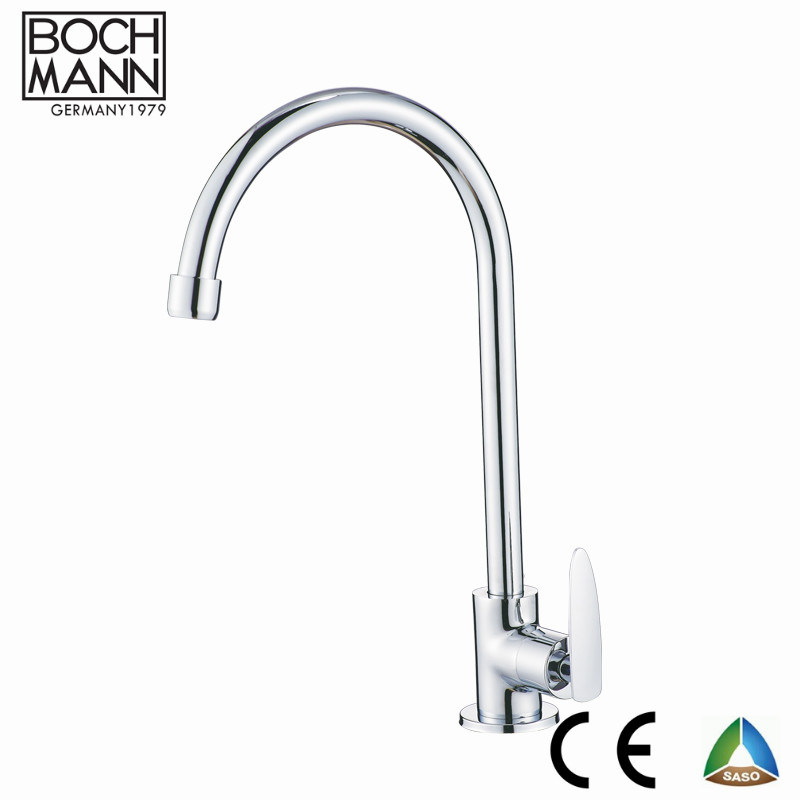 High Quality Level Brass Chrome Plated Wall Mounted Cold Water Tap