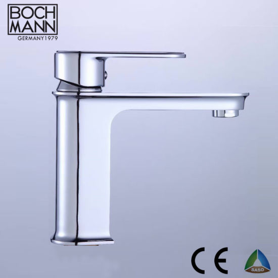 New Design Classical Simple Chrome Plated Brass U Spout Kitchen Sink Water Tap