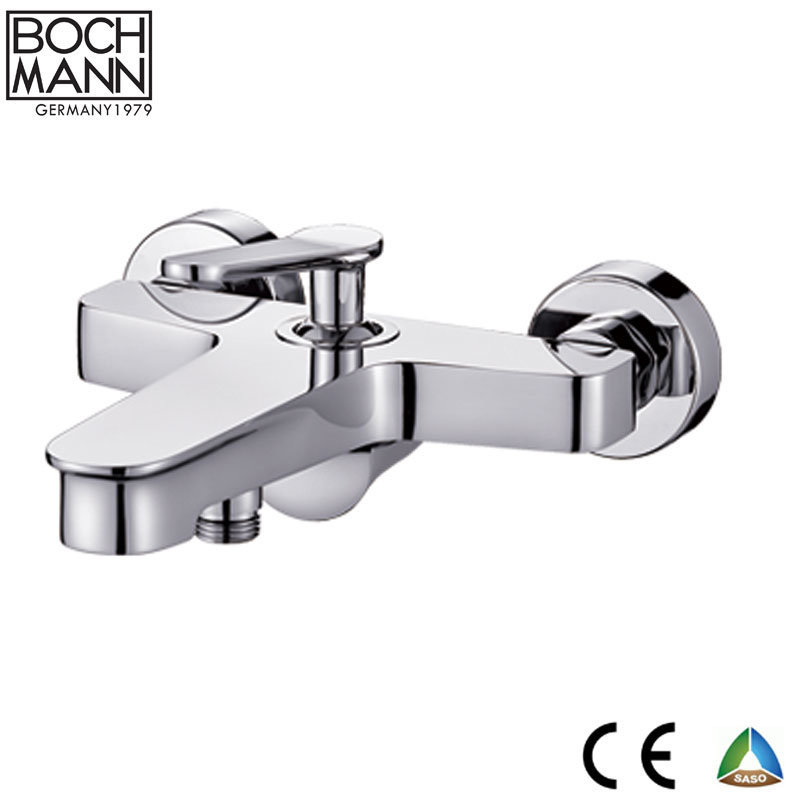 Gravity Casting Brass Chrome Plated Basin Shower Sink Taps for Apartment Villa Hotel