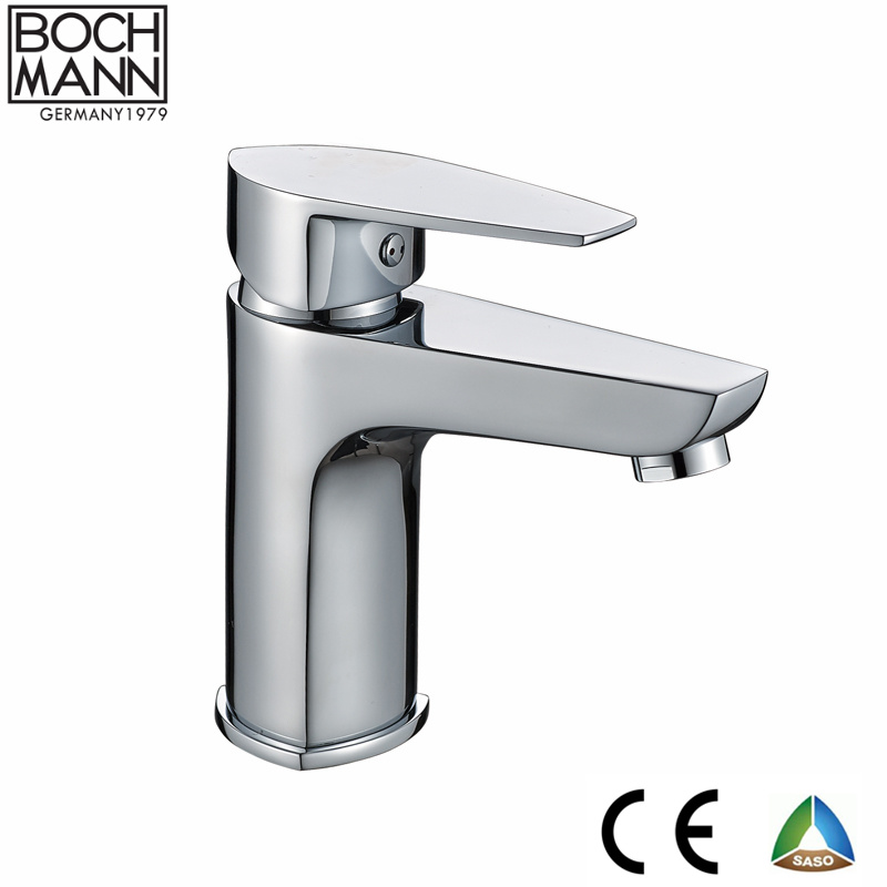 Heavy Big Size Brass Body Chrome Sanitary Ware Bathroom Basin Tap