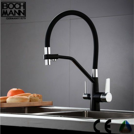 White Color Brass Kitchen Sink Purified Water Tap
