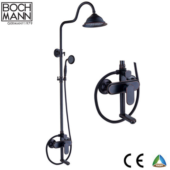 Bochmann Traditional Orb High Quality Brass Rain Shower Set Faucet for Villa Hotel Featured Image