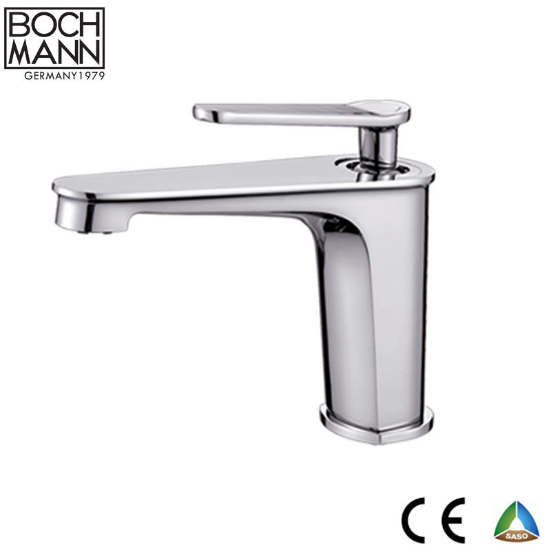 Gravity Casting Brass Chrome Plated Basin Shower Sink Taps for Apartment Villa Hotel