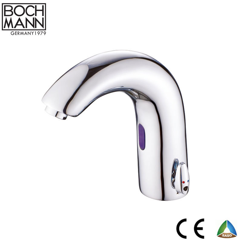 Cold and Hot Water Automatic Induction High Basin Faucet