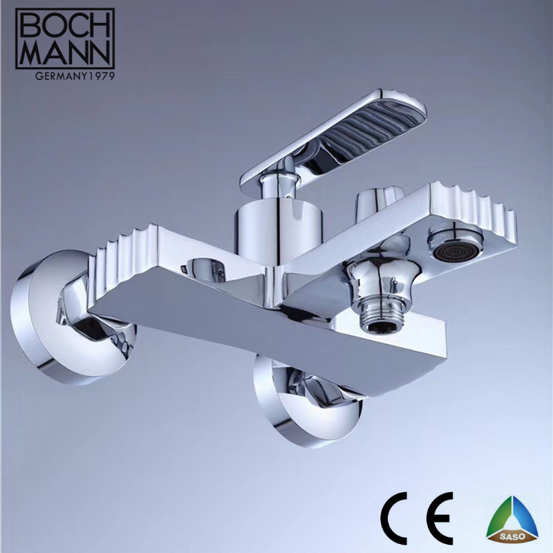 Bathroom Fittings Brass Chrome Plated Bathtub Basin Mixer Water Tap