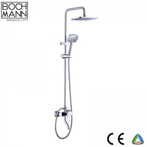 Ultra Thin Brass Body Bath Shower Set with ABS Shower Head