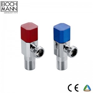 golden color new design stainless steel angle valve