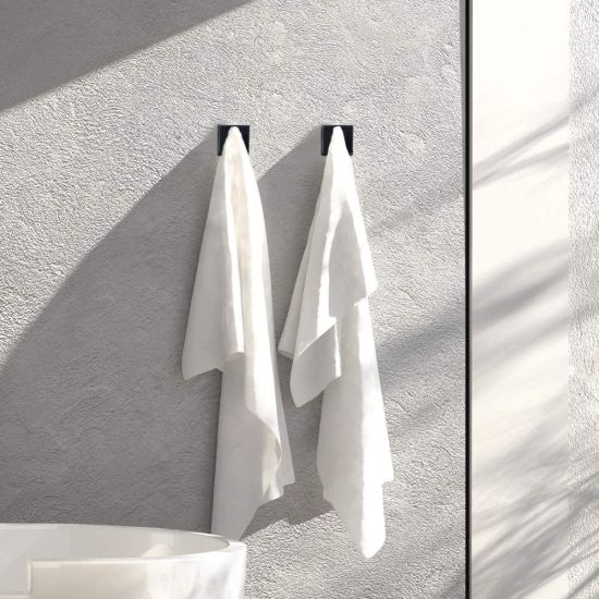 Metal Bathroom Fittings Robe Hook Towel Bar