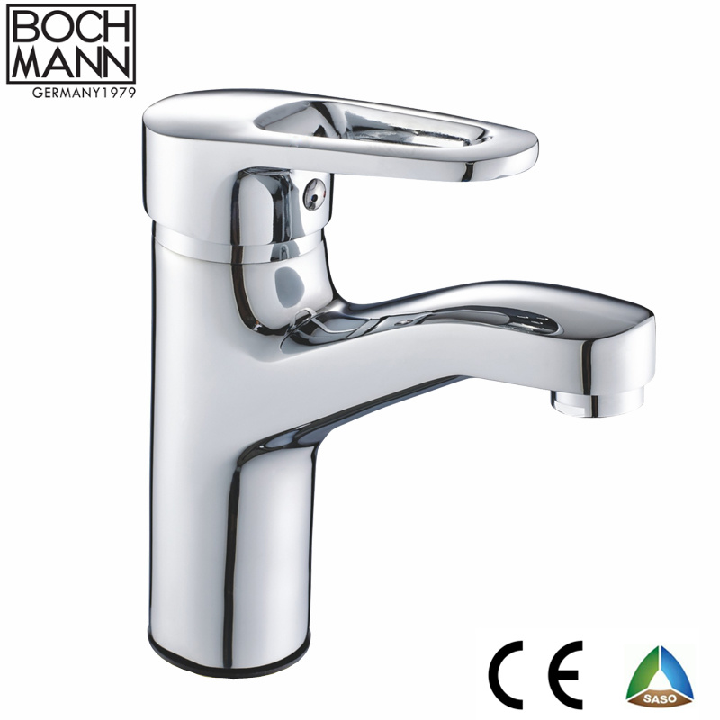 Amozon Ebay Aliexpress Hot Selling Simple Design Brass Chrome Swan Sink Faucet