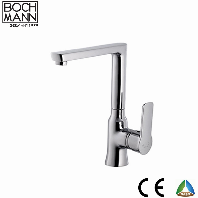 Chrome Plated Simple Design Wall Mounted Bath Faucet