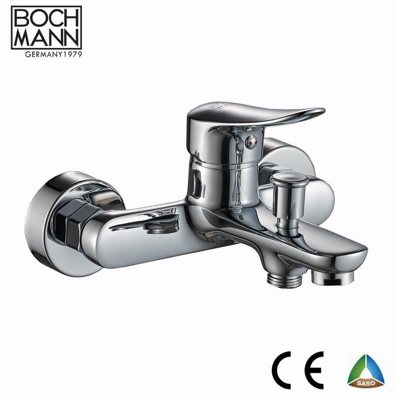 Bochmann Chaoke Brass Chrome Wall Mounted Bath Shower Faucet