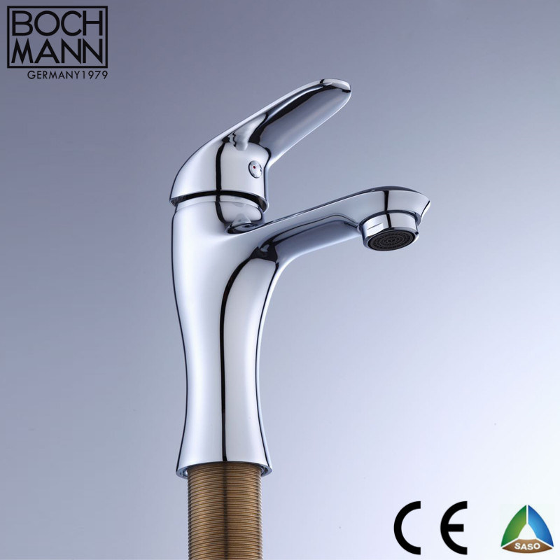 Economic Price Promotion Large Quantity Brass Chrome Short Basin Faucet