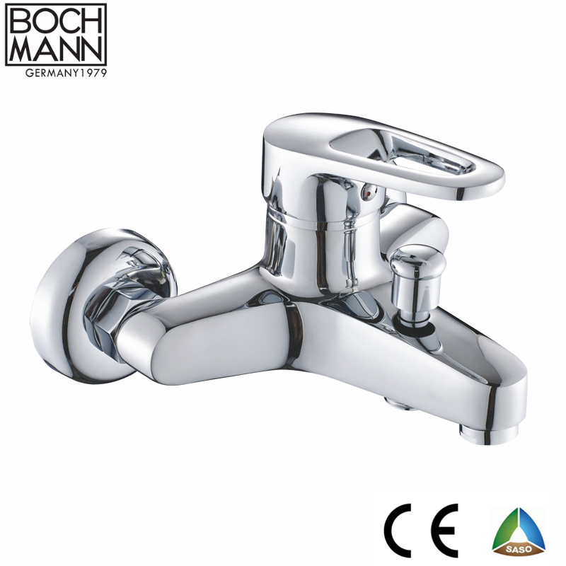 Amozon Ebay Aliexpress Hot Selling Simple Design Brass Chrome Swan Sink Faucet
