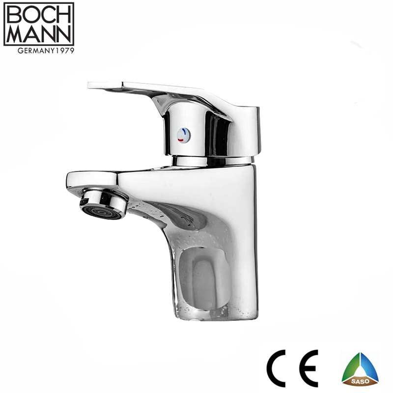Chrome Color Basin Faucet and Brass Body Bathroom Faucet Sanitary Ware Mixer