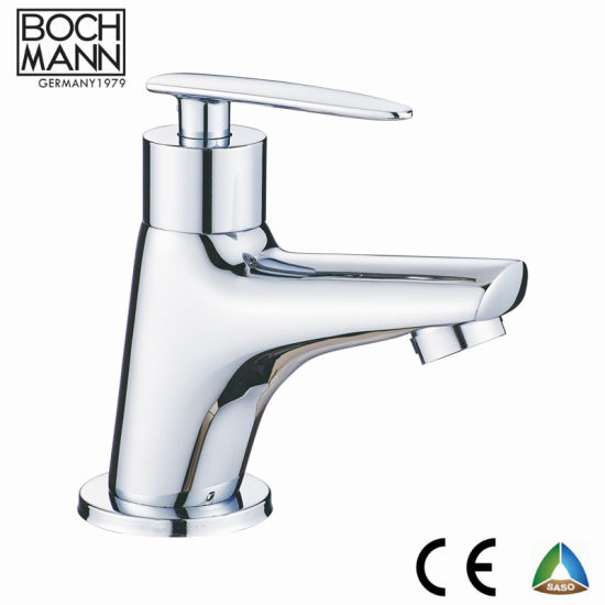 High Quality Level Brass Chrome Plated Wall Mounted Cold Water Tap