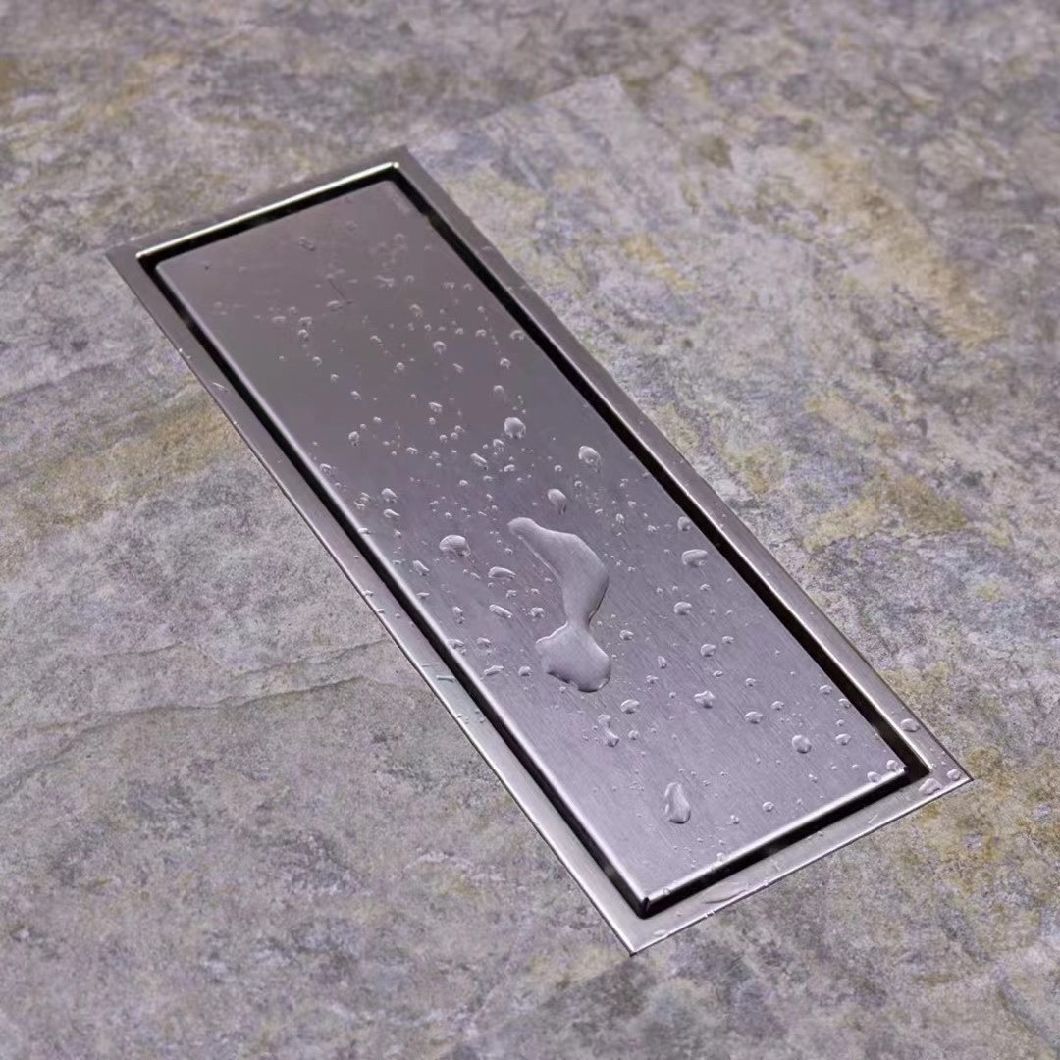 Bathroom Accessory Stainless Steel Concealed 20cm 40cm 60cm 80cm 100cm 120cm Floor Drain
