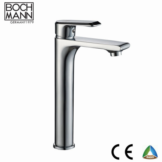 Promotion Large Quantity Morden Design Chrome Medium Size Washroom Faucet