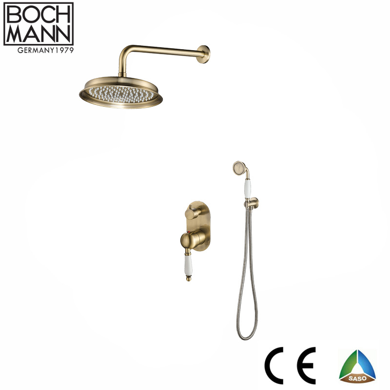 Bronze Color Bathroom Shower Set and Brass Body Shower Faucet