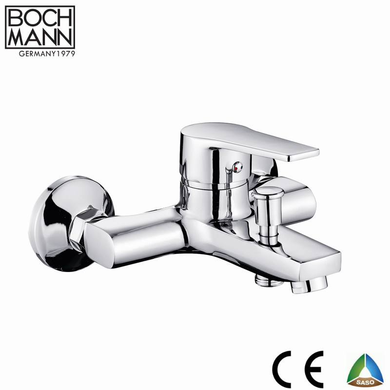 Bathroom Fittings Zinc Body Chrome Cheap Price Bath Shower Faucet