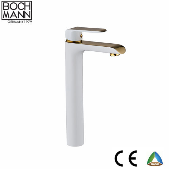 Morden Design Brass Material Double Color Basin Mixer