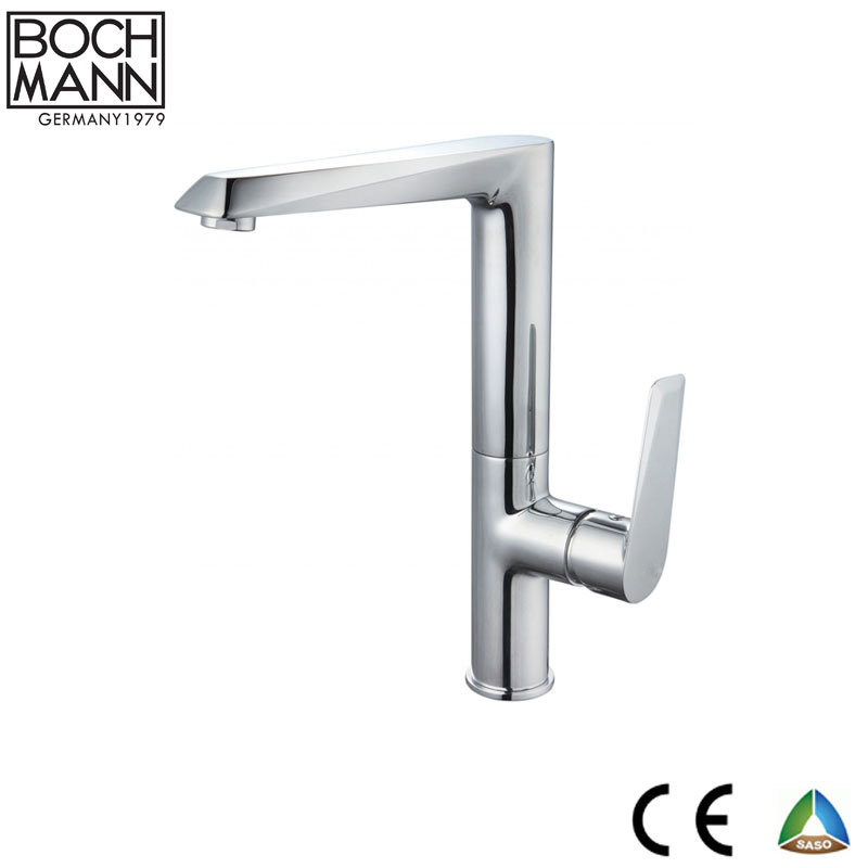 New Design Linellae Long Spout Slim High Bathroom Water Mixer Tap