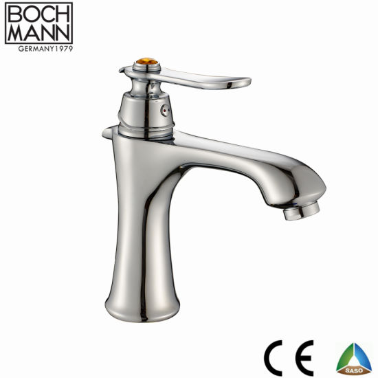 Traditional Design Counter Top Basin Brass Basin Faucet for Middle East with Saso