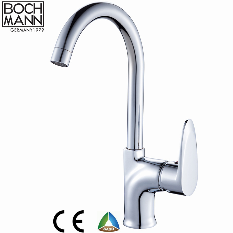 European Style Heavy Brass Short Bathroom Basin Hot &Cold Water Faucet