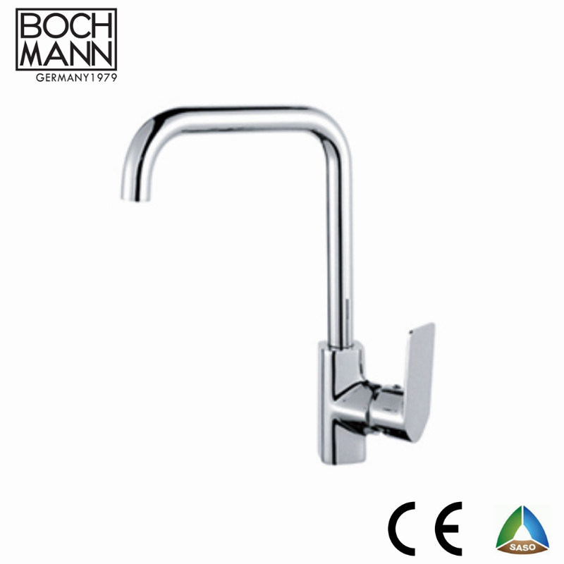 Morden Simple Design Brass Chrome Plated Short Basin Taps Faucet