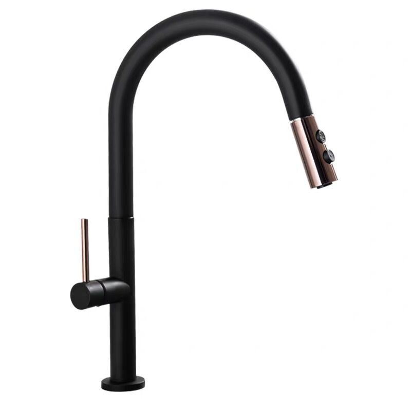 Pull out Spray Full Brass Kitchen Sink Water Tap