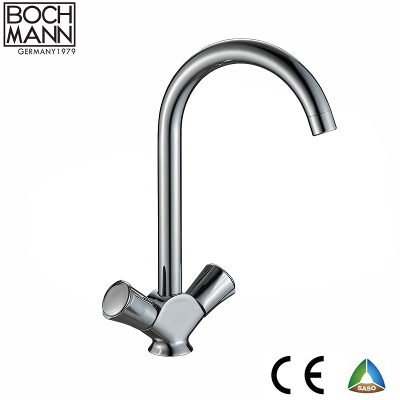 Boch Mann Kitchen Faucet and Zinc Body Faucet and Double Handle Kitchen Mixer