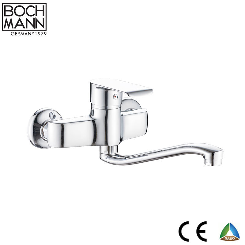 Zinc Material Wall Mounted Zinc Material Kitchen / Shower Faucet