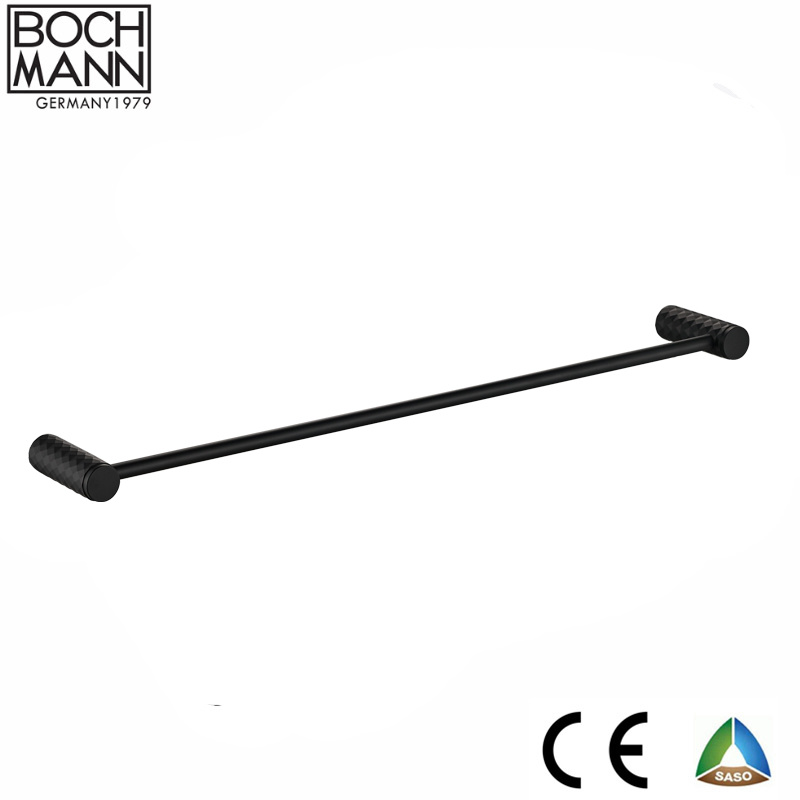 Diamond Cutting New Design Brass Single Towel Bar for Sanitary Ware