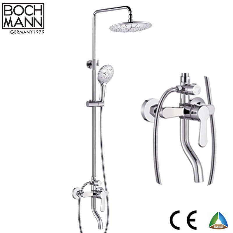 Economic Bathroom Fittings Brass Chrome Plated Bath Shower Faucets