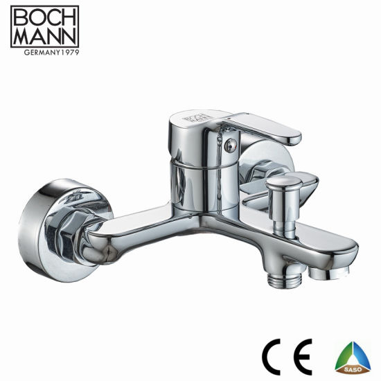 Single Lever Cheap Brass Body Adjustable Pipe Bath Rain Shower Set Faucet