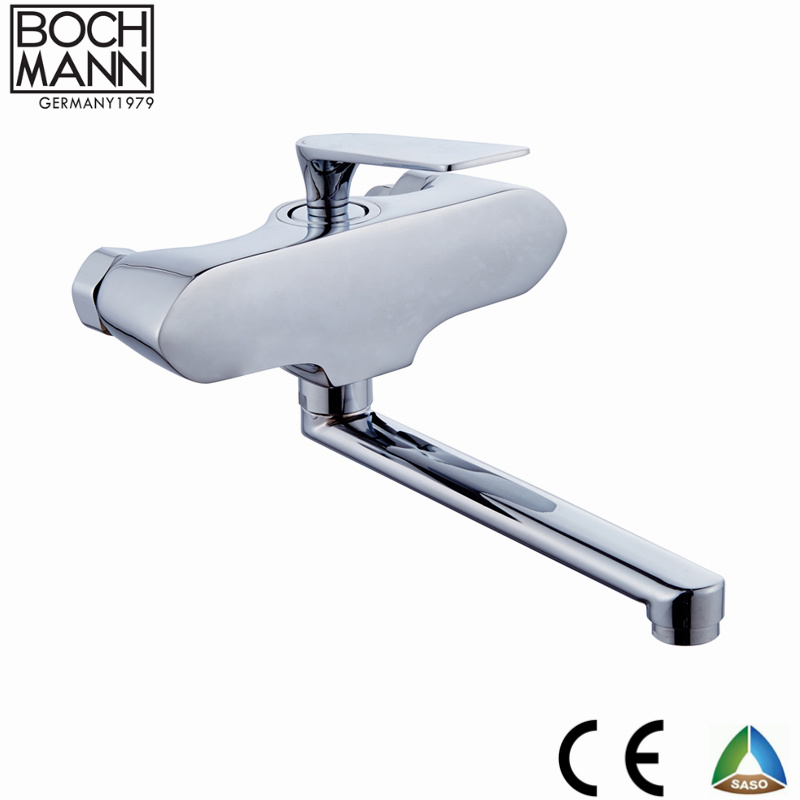 High Quality Big Size Solid Brass Bath Faucet with Spout