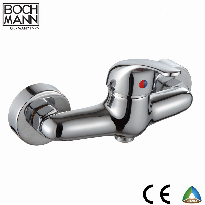 Brass Chrome Color Sanitaryware Water Tap Bathroom Faucet for Apart, Ment School Hotel