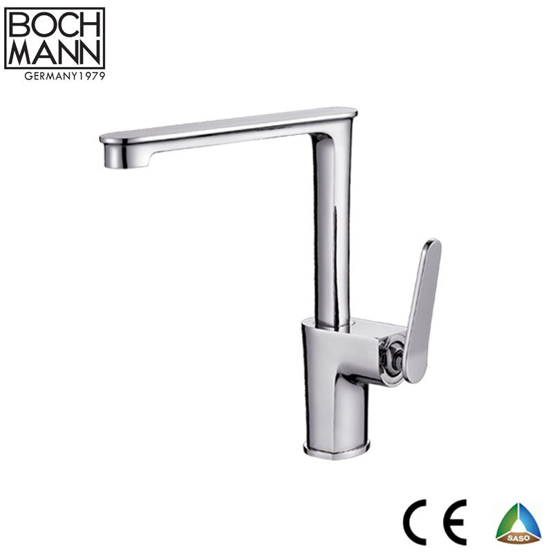 Gravity Casting Brass Chrome Plated Basin Shower Sink Taps for Apartment Villa Hotel