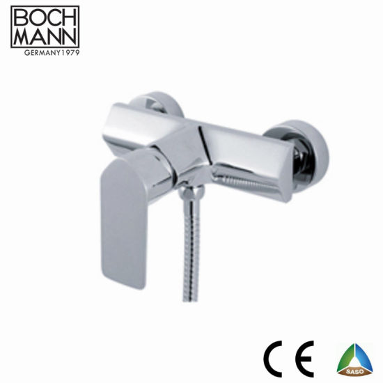 Morden Simple Chrome Plated Bath Water Shower Faucet for