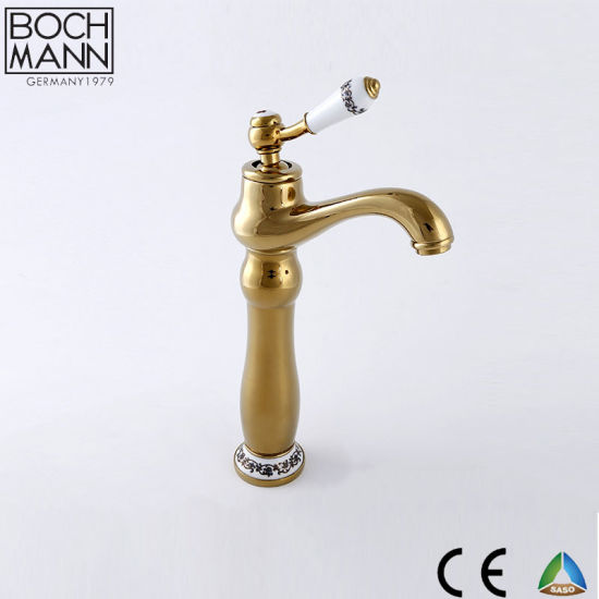 Competitive Sanitary Ware Bathroom Water Faucet in Art Design for Middle East Market